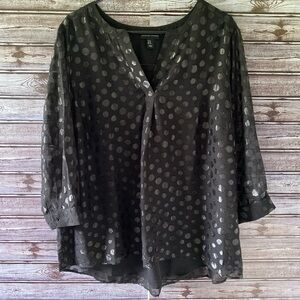 Adrienne Vittadini Women's Blouse Size‎ 1X